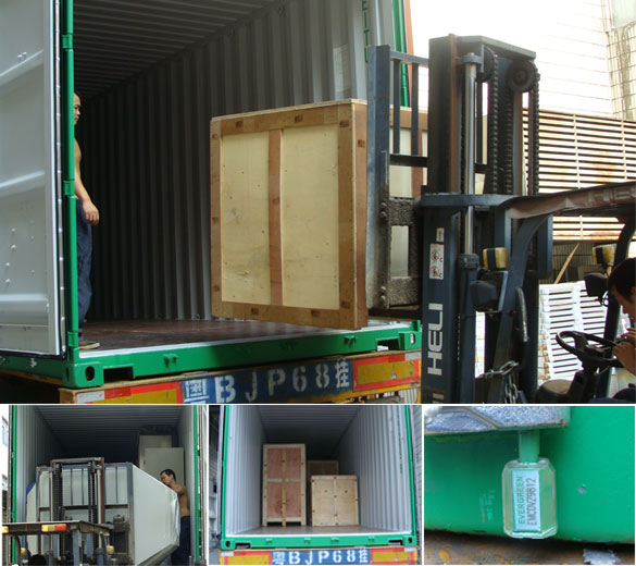 Load to container