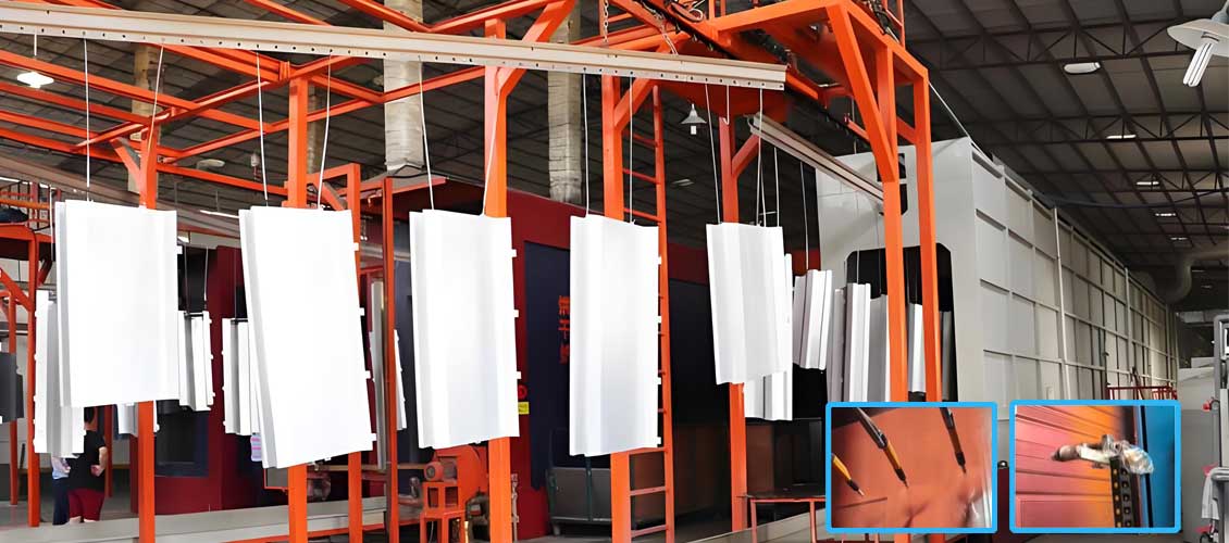 safe door coating line