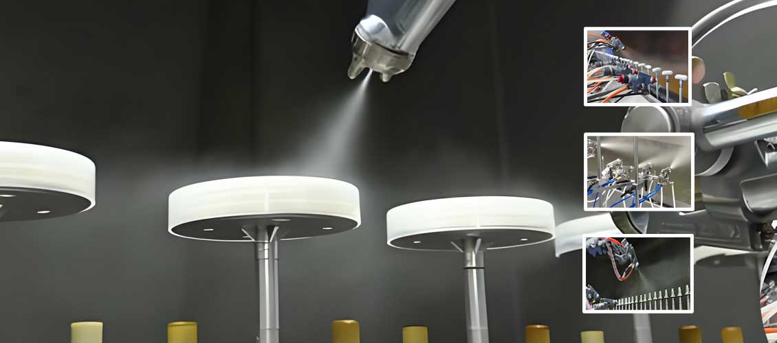 perfume bottle cap painting line